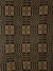 New Primitive BLACK MUSTARD NANTUCKET TABLE SQUARE Coverlet Tablecloth Topper