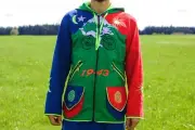 Albert Hofmann Bicycle Day UV jacket - handmade in any size - blacklight active