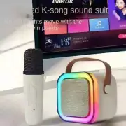 Wireless Bluetooth Microphone Speaker Ktv All Home Singing Kids Family Mini New
