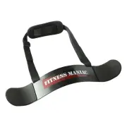 Bicep Arm Blaster Thick Support Bicep Curl Isolator Padded Edge Adjustable Black