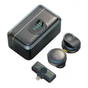 Wireless Lavalier Microphone Mic For Android Phone or iPhone iPad Vlog Live Stream