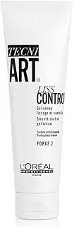 L’Oréal Professionnel Tecni.ART Flex Liss Control Frizz Control Styling Cream | Salon Grade Cream Providing Humidity Protection and Smoothing | 150ml