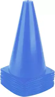 9” Training Cones – Sports, Agility, Field Markers for Drills & Events (Set of 1