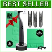 Gentle Sonic Electric Flosser - Fast Flossing, 45 Replacements, Gift-Ready