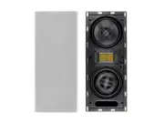 Monoprice 3-Way Carbon Fiber In-Wall Speaker - 6.5in With Ribbon Tweeter (Each)