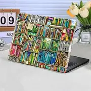 Funut Compatible with MacBook Pro 13 Inch Case A1502/A1425, Mac Pro Retina 13 Hard PC Shell Cover Rubberized Smooth Protective Case for 2012-2015 Mac Pro 13" (NO CD-ROM,USB-C)(01 Bookshelf)