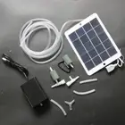 Solar Powered Pond AERATOR Oxygen Air Pump Aquarium Fish Tank Oxygenator