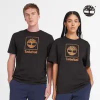 在飛比找蝦皮商城優惠-Timberland 中性黑色 Logo 短袖T恤|A41G