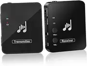 MUELODSIC Wireless in-Ear Monitoring System Transmitter and Receiver Set High Fidelity Audio for Musicians Singers and Djs
