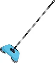 Carpet Floor sweeperr - Convenient Hand-Operated Sweepers, Flexible Non Electric Carpet Broom | Adjustable Handle sweeperr, Space-Efficient Household pushh Broom for Hardwood Surfaces, Wood Floors