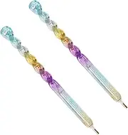 MERRYHAPY Dotting Tools Set 2 Pcs Drill Pen Rhinestone Picker Diamond Picture Pen