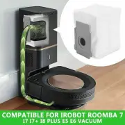 1-12Pcs Disposal Vacuum Dust Bags For iRobot Roombai7 i7 E5 E6 s9 Replacement