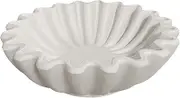 Ardicema Exquisite Ruffle Decorative Bowl - Perfect for Fruit, Jewelry, and Decor Items - Captivating Centerpiece for Entryway or Coffee Table - Ideal Housewarming and Wedding Gift