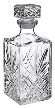 Fancy Liqueur/ Liquor/ Whisky/ Whiskey Glass Bottle & Decanter, Elegant Design
