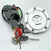 Ignition Barrel Key Switch for CB600F for Hornet 599 600 PC36 2003-06 CB750 F2 for Nighthawk Seven Fifty 2002-08 Ignition Switch Gas Cap Seat Key Lock Set Motor Ignition Key Switches