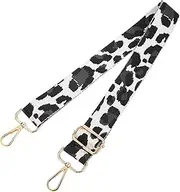 [HOODANCOS] Adjustable Leopard Print Bag Strap Comfortable Crossbody Replacement Belt for DIY Bags Wide Shoulder Strap with Buckle Bag Lovers
