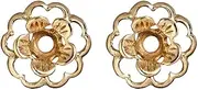 [Convertiblez] Flower Earring Jackets in Gold Plated, Sterling Silver