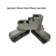 10" HARD JAWS for Kitagawa B-210 Type 1.5mm x 60 CNC Lathe Chuck, Steel 3pc Set
