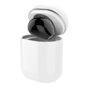 X20 Single Wireless bluetooth Earphone Magnetic Quick Charging DSP Noise Cancelling Earbuds with Mic BLACK COLOR
