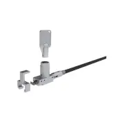 Noble Security TZ04T-KA NOBLE WEDGE LOCK WITH BARREL KEY AND CABLE TRAP, TAA COM
