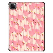iPad Pro 11-inch (3rd/4th gen) iPad Impact Case Flamingo March by Grace Andersson