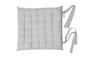 Alfresco Chair Pads, Set of 2 (Silver) - 40cm