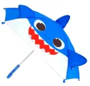 Pinkfong Baby Shark Kids Umbrella New with Tags Blue