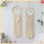 BOHO MOON&SUN DREAM CATCHER 家居裝飾手工編織房間裝飾兒童婚禮裝飾品工藝禮物