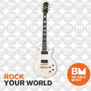 Epiphone Matt Heafy Signature Les Paul Electric Guitar 7-String Left Hand White
