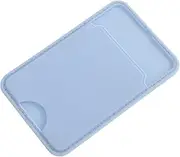 SEWACC Artificial Phone Wallet Adhesive Card Holder for Non Slip Design for Credit Cards Convenient Pouch Durable and Stylish