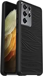 [LifeProof] Wake Series Shockproof and Drop Proof Mobile Phone Protective Thin Case for Samsung Galaxy S21 Ultra 5G, Black