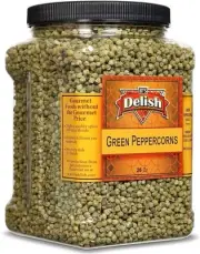 Whole Green Peppercorns by It's Delish – 32 OZ Jumbo Reusable Container