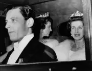 Angus Ogilvy Princess Alexandra & Princess Marina leaving Kensi- 1963 Old Photo