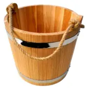 ASH Sauna Bucket Cold Shower Banja Waterfall Wooden Bath Spa Pool Баня Сауна