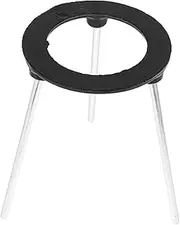 BUGUUYO Burner Tripod Support Holder Chemistry Experiment Stand for Students Teachers Compact Design for Lab Bench Easy to Clean Tripod Support for Lamps