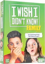 What Do You Meme? I Wish I Didn't Know Card Game Family Edition [Party Game]