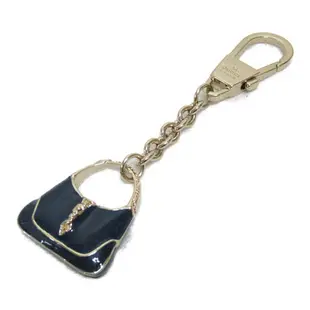 [二手] 【日本直送】GUCCI 鑰匙圈 鑰匙圈 金屬 海軍藍 二手 女式