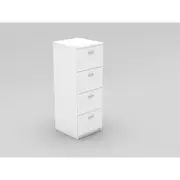 OM FILING CABINET W468 x D510 x H1320mm White