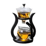 Lazy Kung Fu Glass Teapot Set with Infuser
