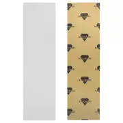 Black Diamond Grip Longboard Skateboard Griptape Sheet Clear 10" x 48"