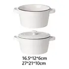Cereal Bowl Pasta Container Flatware Serving Bowl for Pasta Fruit Yogurt