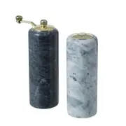 Davis & Waddell Nuvolo Marble Set of 2 Salt & Pepper Mill - Robins Kitchen