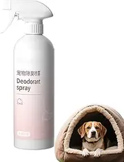 Pet Deodorizer Spray | 500ml Dog Refresher Spray | Pet Accessory, Safe Fruits Scent Deodorizing Mist For Sofa Carpet Cat Litter Box Puppy Bedding