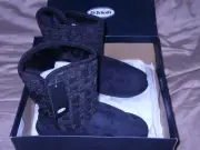 Women's Dr Scholl's Ariana Mem Foam Ladies Boots Black/Gray E6636F1001 NWB.SZ 8M