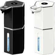 Hand Soap Dispenser | Automatic Hand Foaming Soap Dispenser - Water-Resistant Hand Soap Dispenser, Foam Soap Dispenser Pump with Sensor 4 Adjustable Soap Levels for Household Use