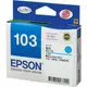 【史代新文具】EPSON T103250 NO.103 原廠藍色高容量XL墨水匣