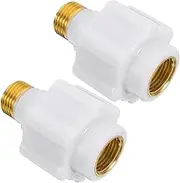 CRILSTYLEO 2pcs Electric Water Heater Safety Kit Leakage Wall Adapter Fireproof Shockproof Device for Bathroom Kitchen Essential Replacement Parts for Family Safety