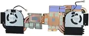 Laptop CPU GPU Fan&Heatsink for 6-31-PD502-102 EGC-81090V1-0AH 20302D5417P29340 EGC-84090V1-0AH 20302D6417P29341 5V 0.5A 4PIN DC 12V 6W 0.5A New