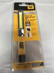 CAT CT1000 Pocket COB LED Flood Beam Pocket Work Light Black/Yellow