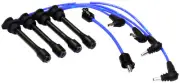 NGK SPARK PLUGS 4446 RC-TX71 WIRE SET For 1991-1997 TOYOTA (for: Toyota)